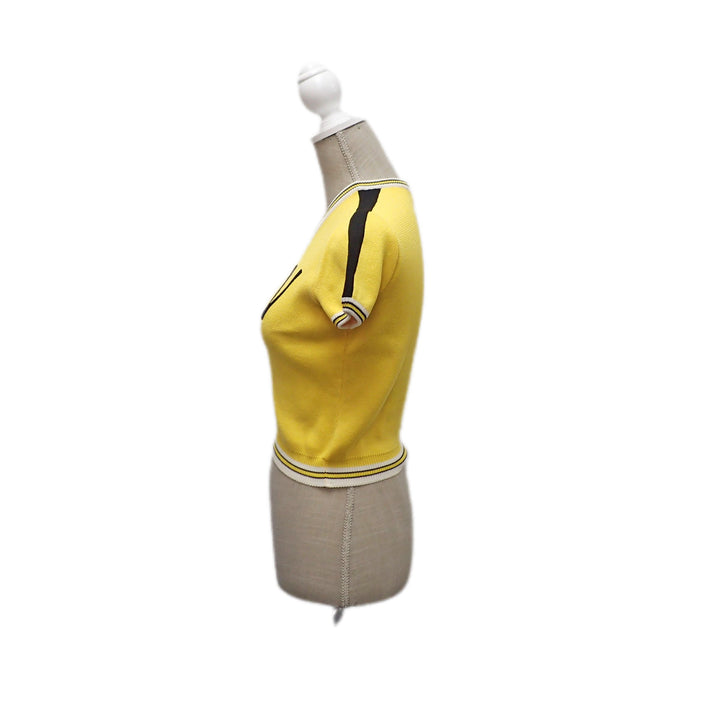 GIANNI VERSACE 范思哲COUTURE COUTURE V领贴布针织