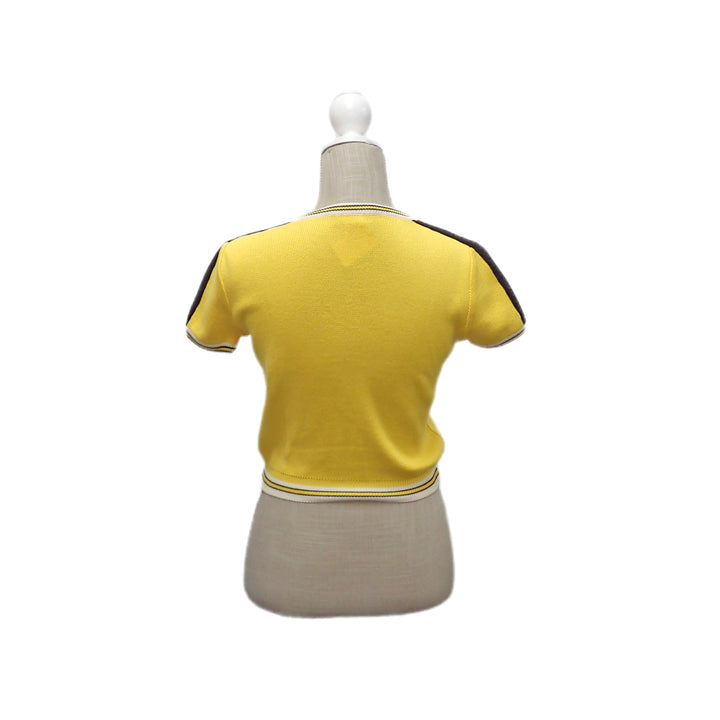 GIANNI VERSACE 范思哲COUTURE COUTURE V领贴布针织