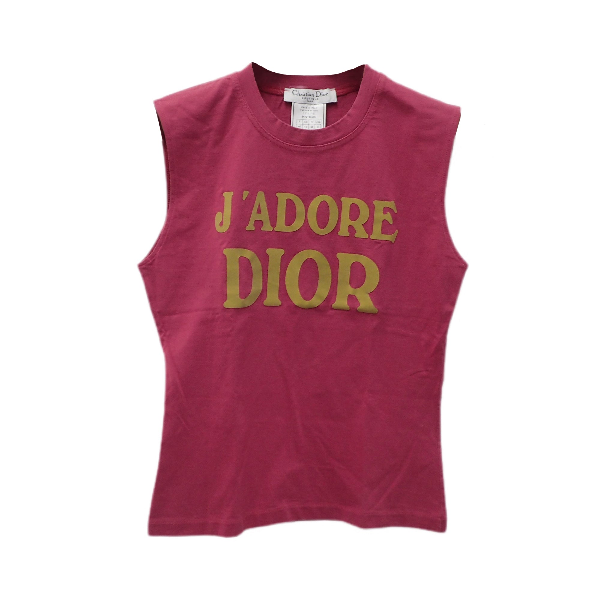 ChristianDior クリスチャンディオール カットソー J'ADORE DIOR