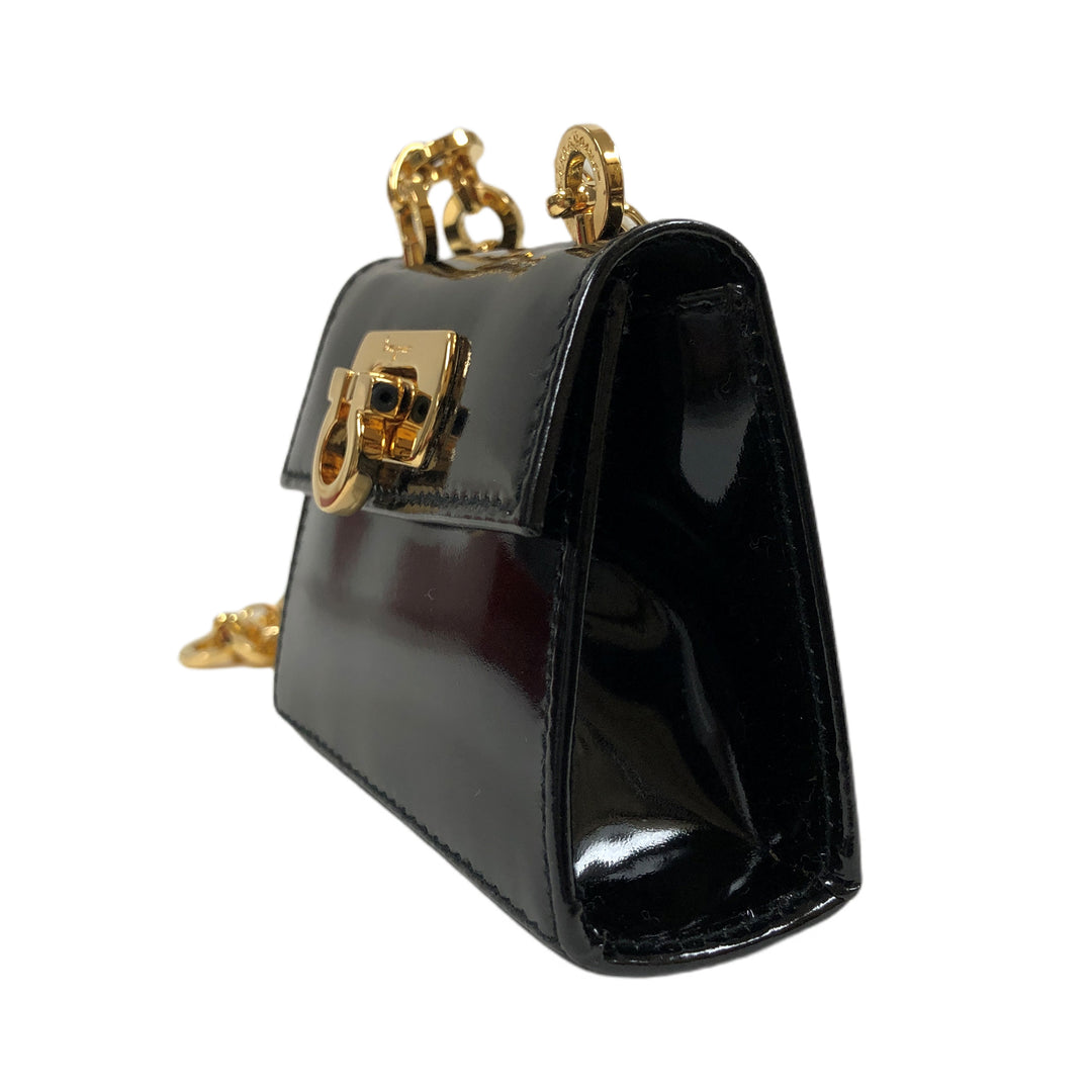 *SalvatoreFerragamo Salvatore Ferroferagamo Ganchini Mini Shoulder Bag P2590V