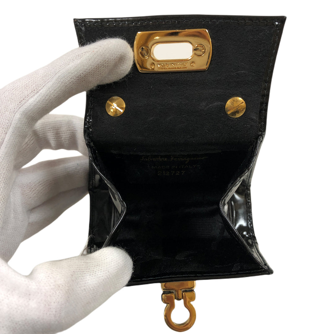 *SalvatoreFerragamo Salvatore Ferroferagamo Ganchini Mini Shoulder Bag P2590V
