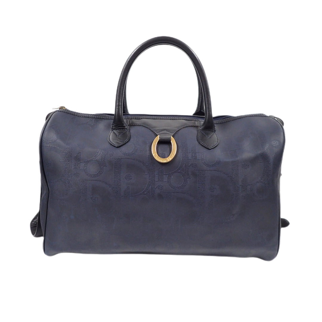 *ChristianDIOR Christian Dior Trotter Logogram Boston bag