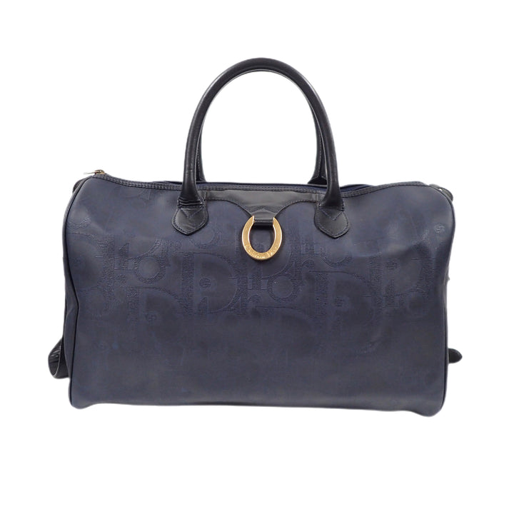 *ChristianDIOR Christian Dior Trotter Logogram Boston bag