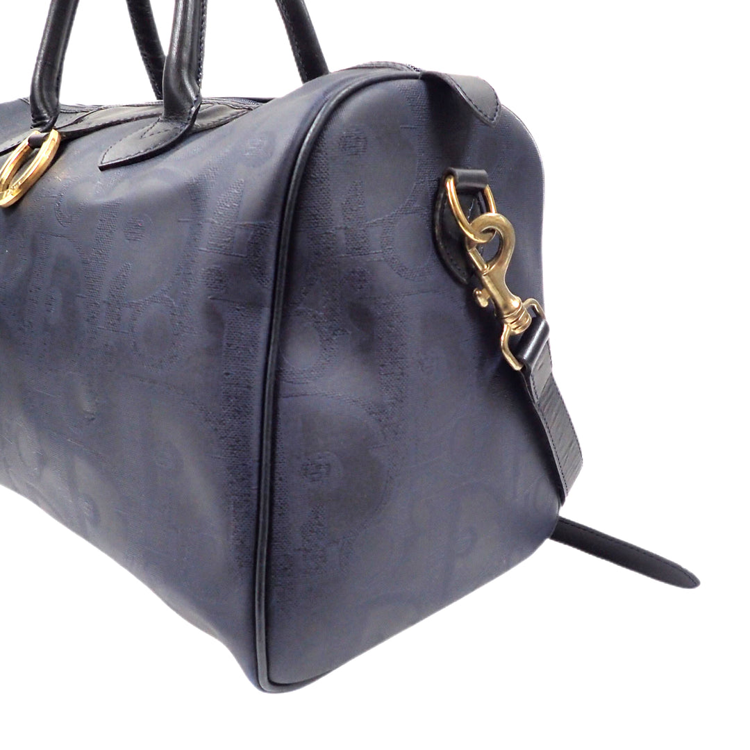*ChristianDIOR Christian Dior Trotter Logogram Boston bag