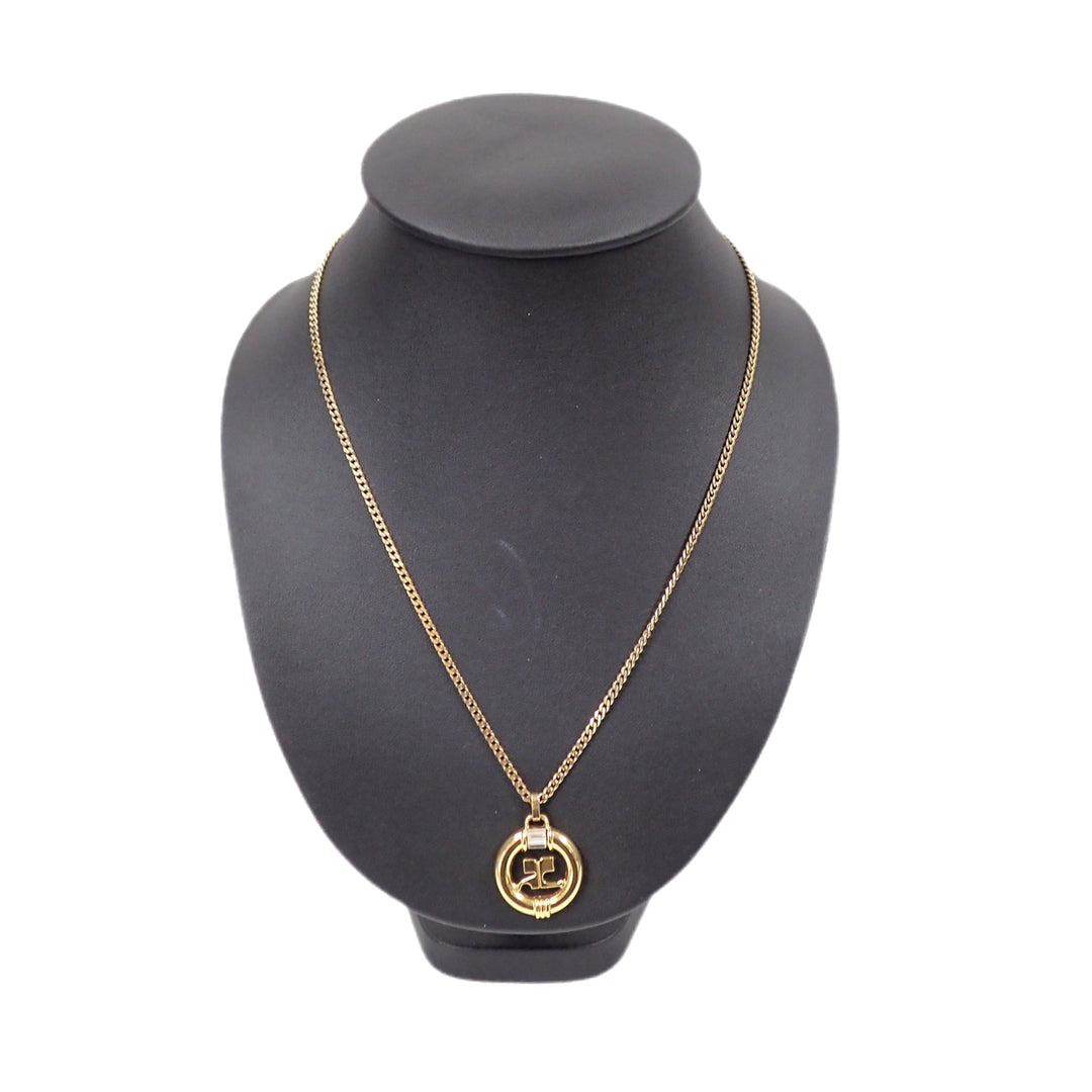 COURREGES Necklace Logo