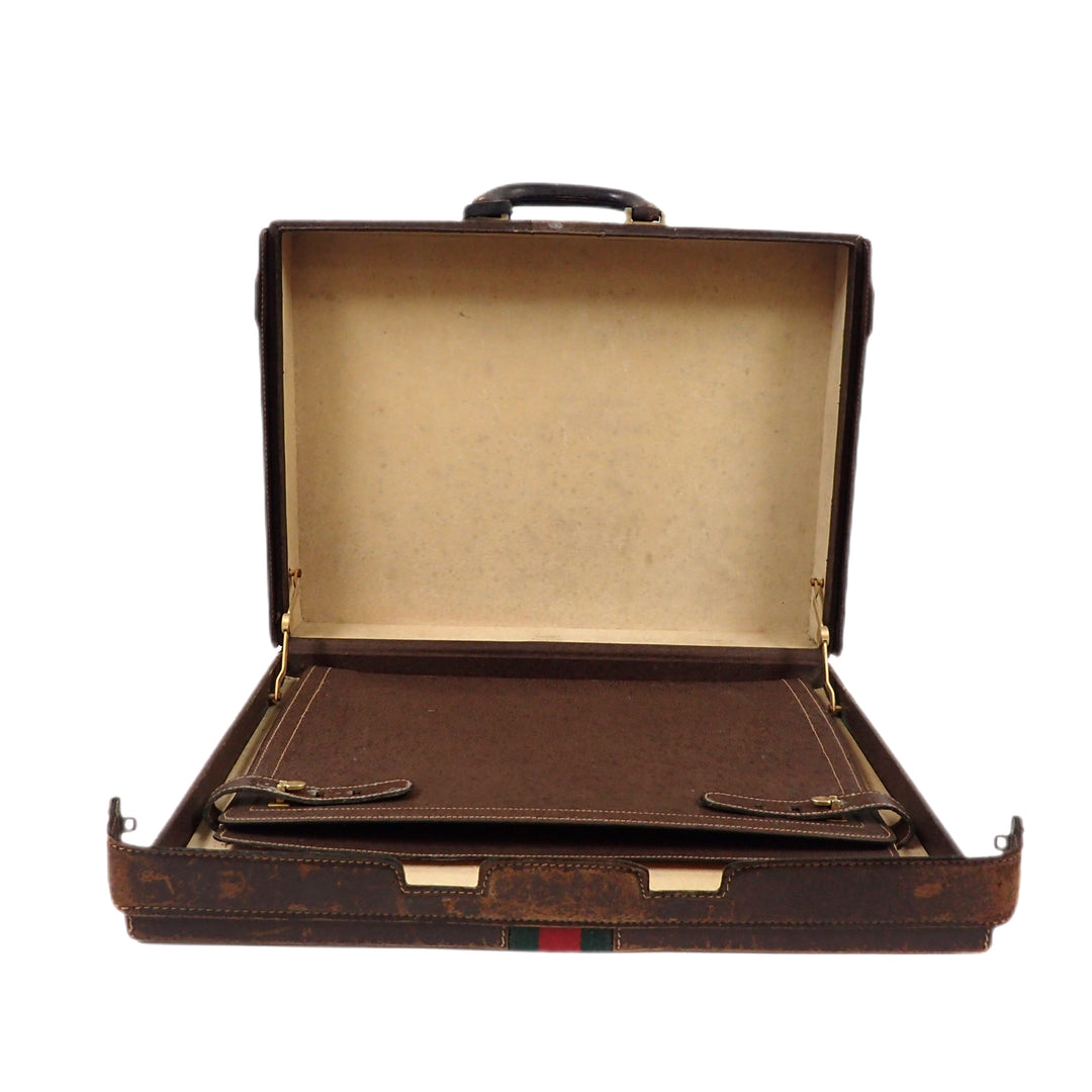 *Gucci Gucci Sherry Attache Case