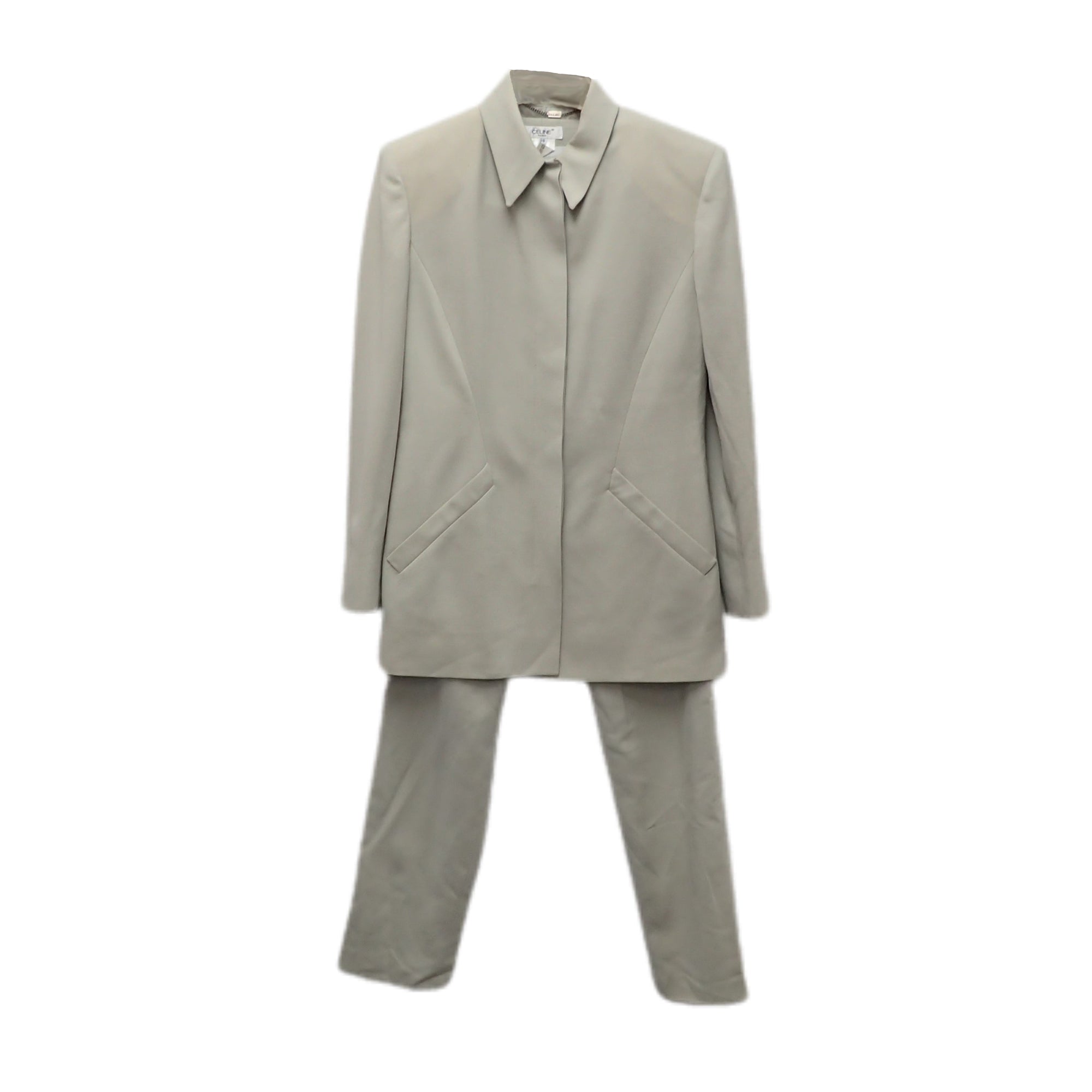 セリーヌ　ブルゾン　セットアップ　スーツ CELINE セリーヌ パンツセットアップ スーツ – VINTAGE SELECT SHOP