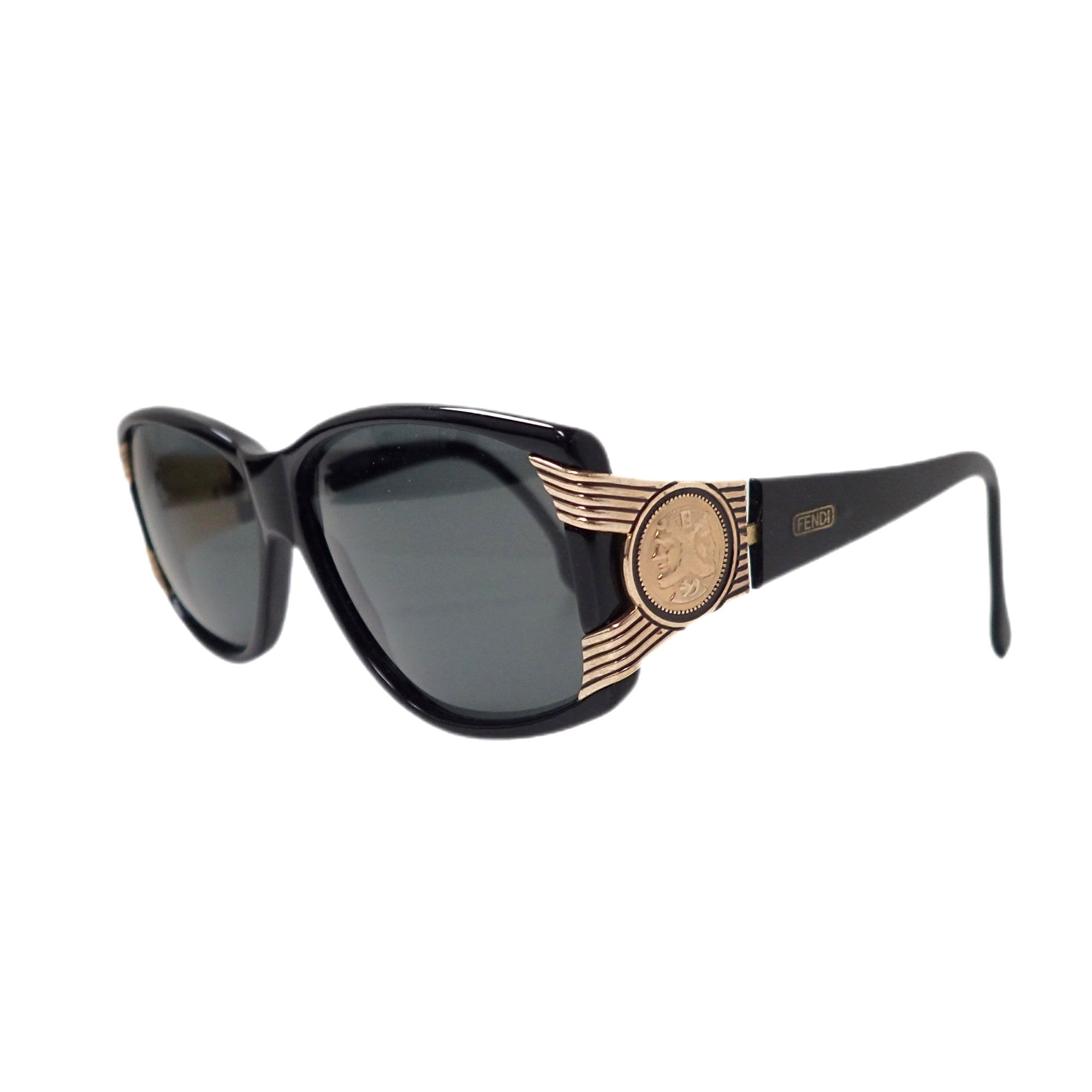 FENDI フェンディ FS115 EBONY サングラス – VINTAGE SELECT SHOP