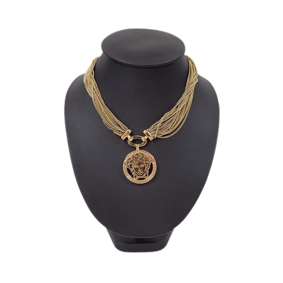 GIANNI VERSACE Gean Never Sat Medu Sa Necklace P27003V