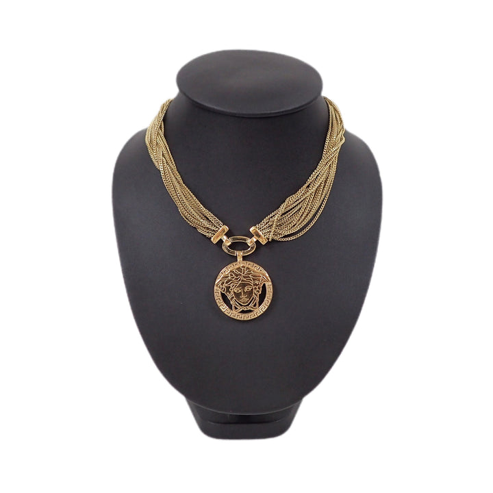 GIANNI VERSACE Gean Never Sat Medu Sa Necklace P27003V