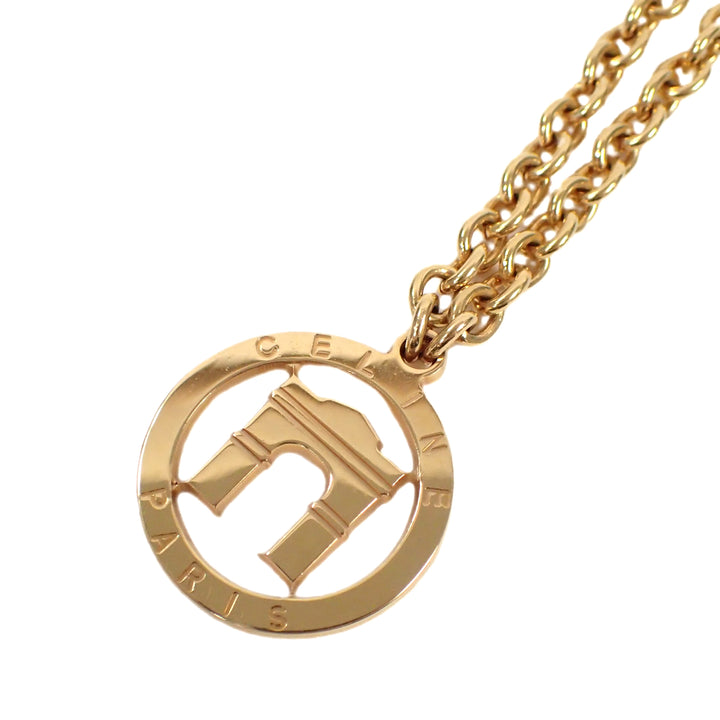 *Celine Celine Arc de Triomphe Necklace P27205V