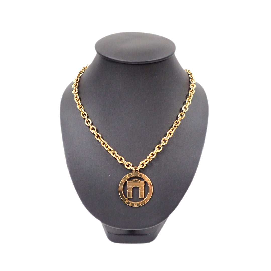 *Celine Celine Arc de Triomphe Necklace P27205V