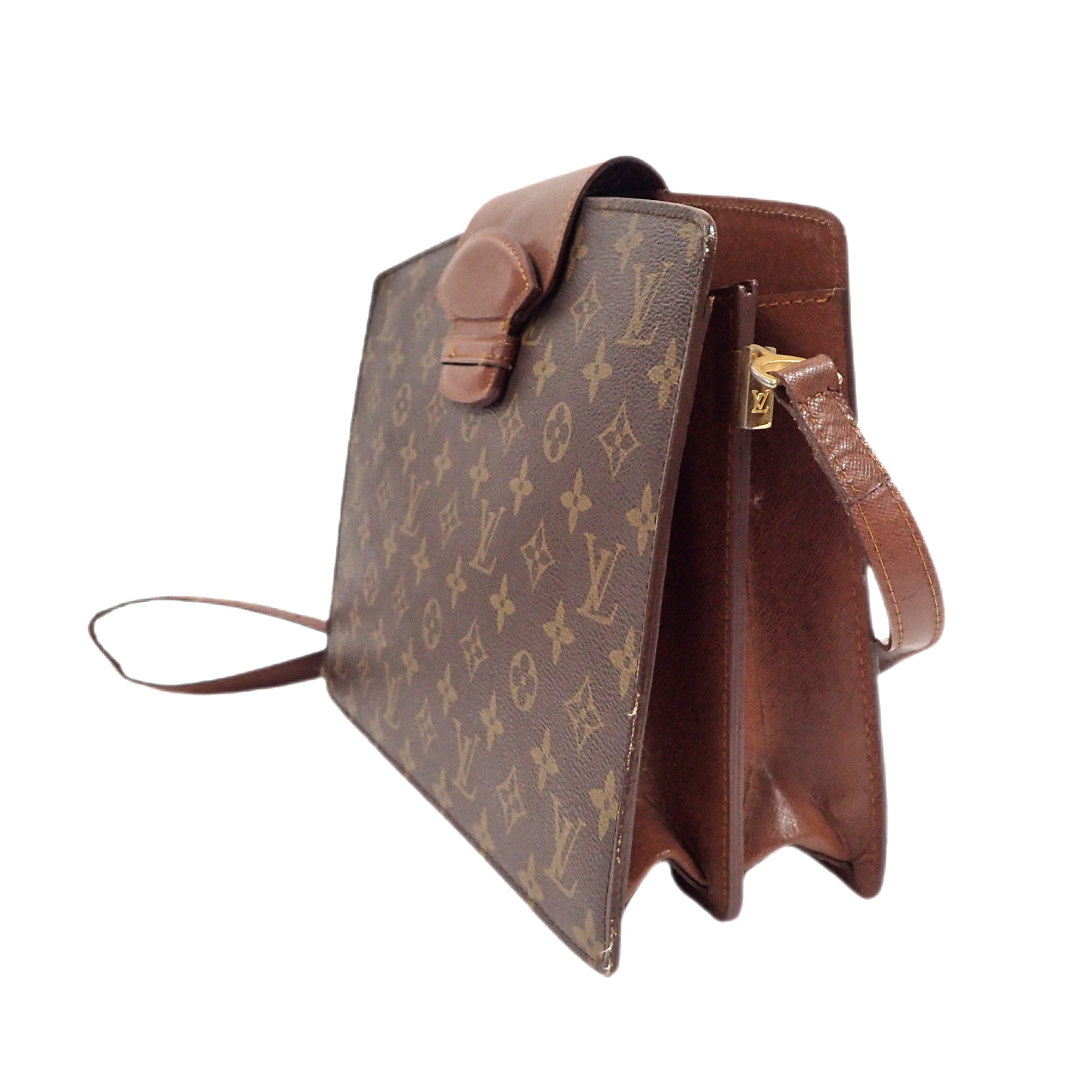 LOUIS VUITTON Courcelles Shoulder Bag Monogram M51375 – VINTAGE