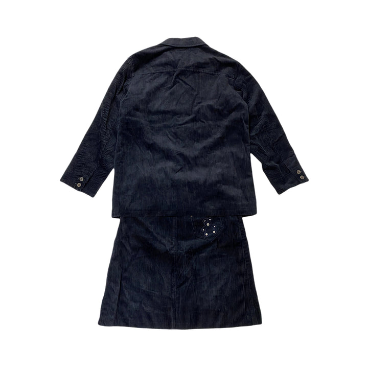 *Burberry's バーバリーズ セットアップ 3点セット ジャケット パンツ スカート コーデュロイ クマ ベア