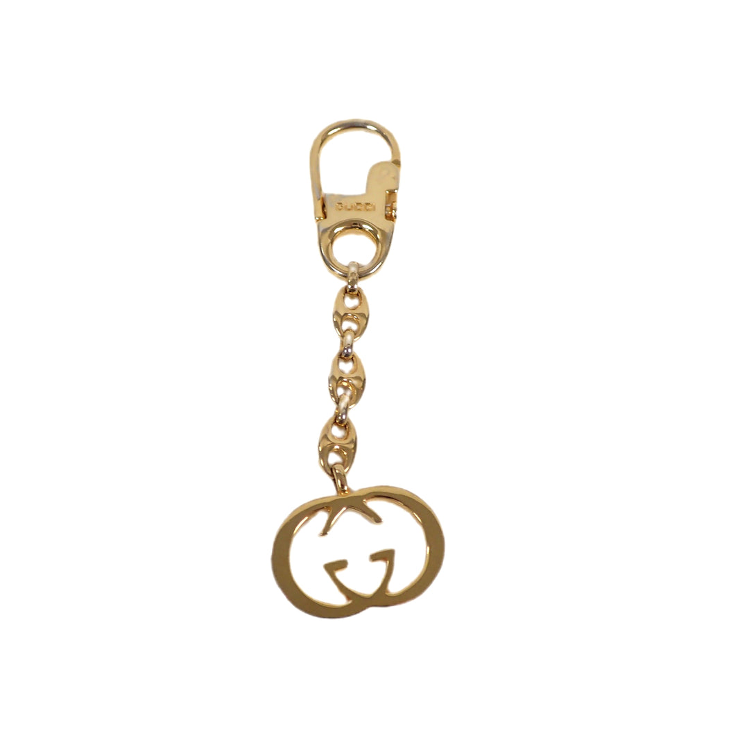 *GUCCI Gucci Interlocking Key Holder Charm P28480V