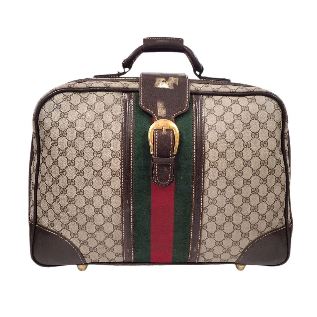 *GUCCI Gucci GG Pattern Sherry Boston Bag
