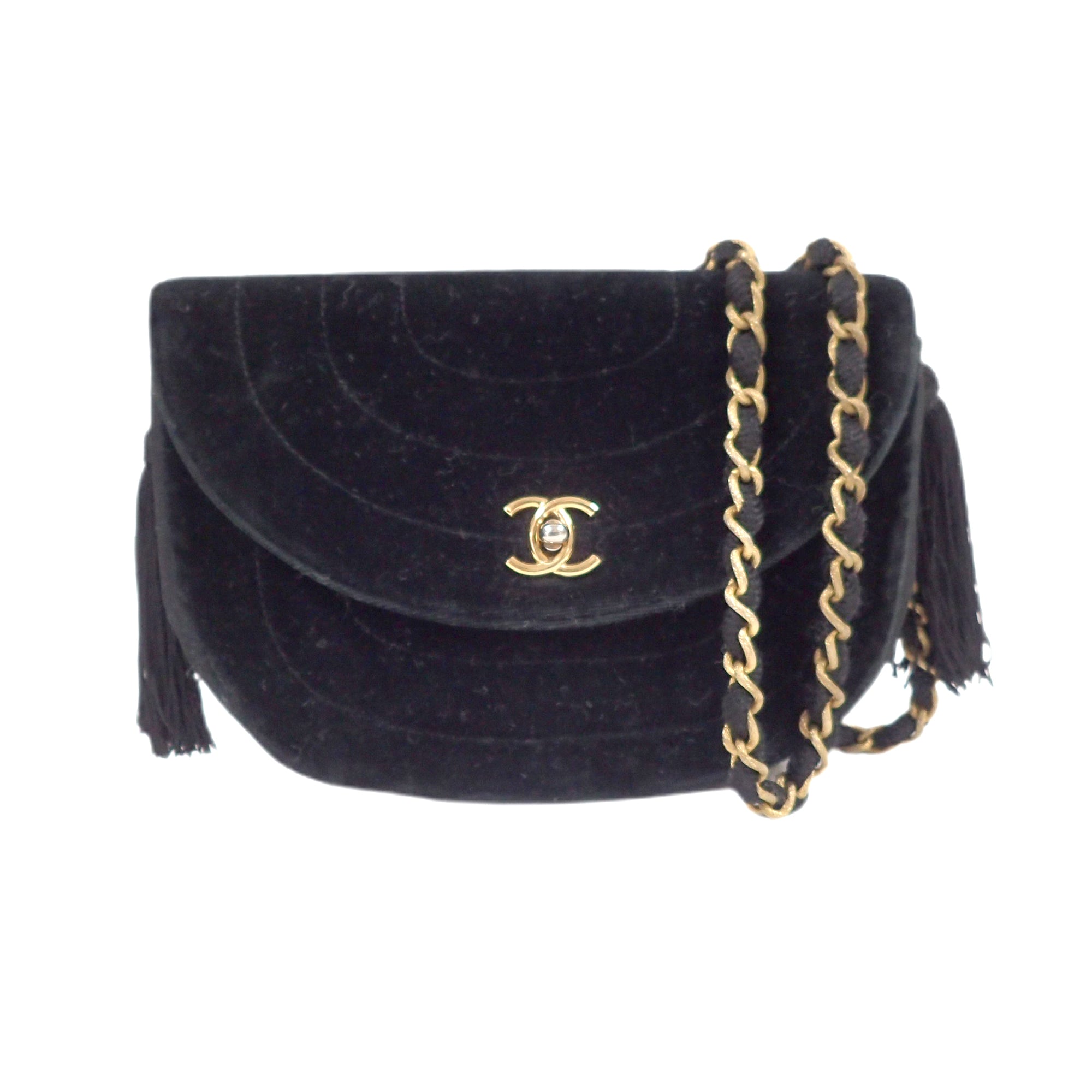 CHANEL シャネル タッセル チェーンショルダーバッグ – VINTAGE SELECT