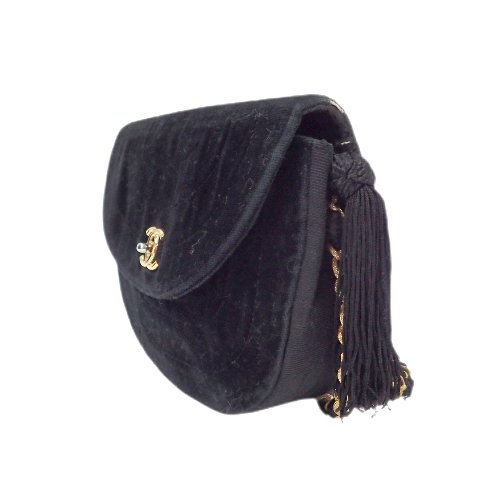 CHANEL シャネル タッセル チェーンショルダーバッグ – VINTAGE
