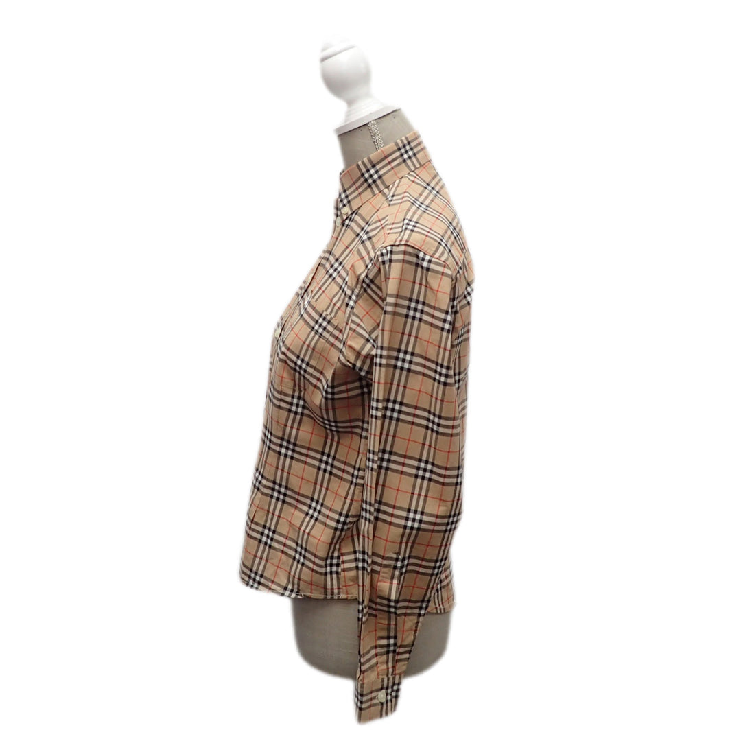 *Burberry's バーバリーズ シャツ ノバチェック ボタンダウンシャツ P28822V