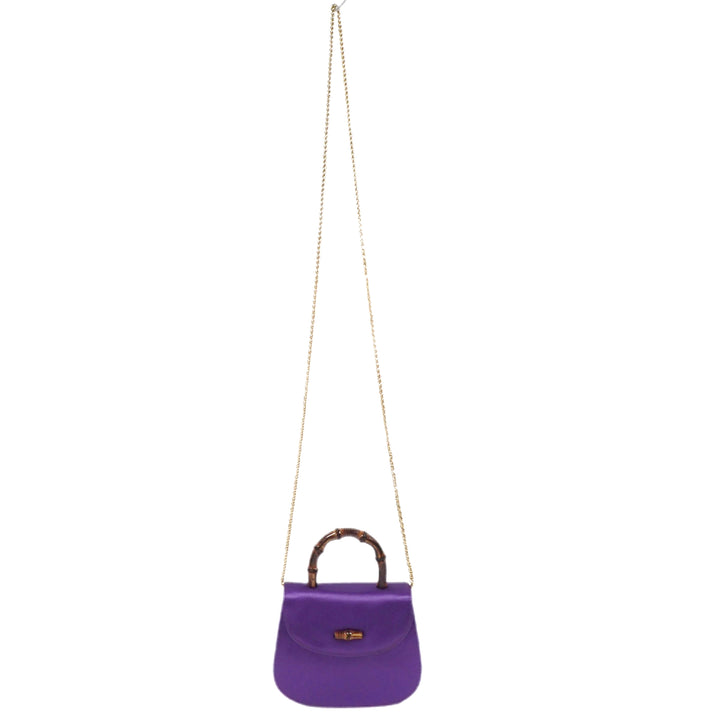 *GUCCI Gucci Bamboo Mini 2WAY Chain Shoulder Handbag