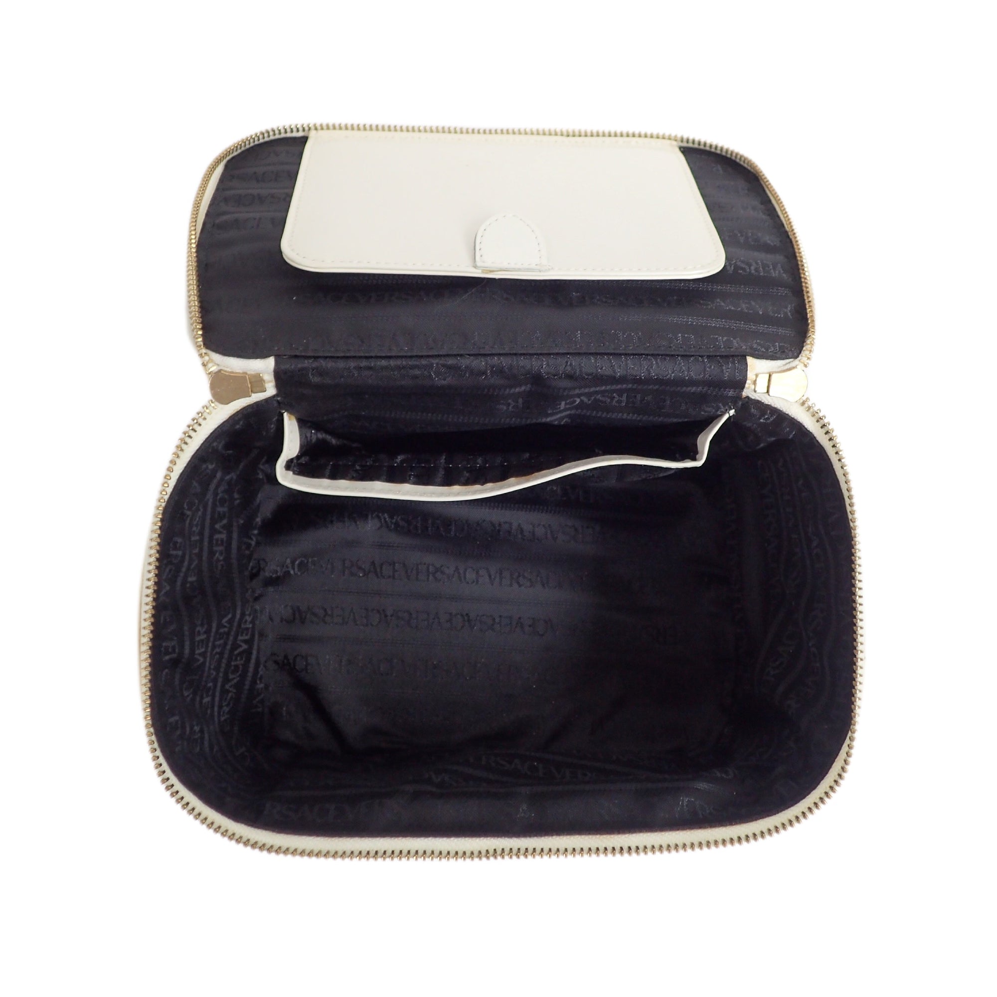 VERSACE ヴェルサーチ サンバースト バニティバッグ – VINTAGE SELECT