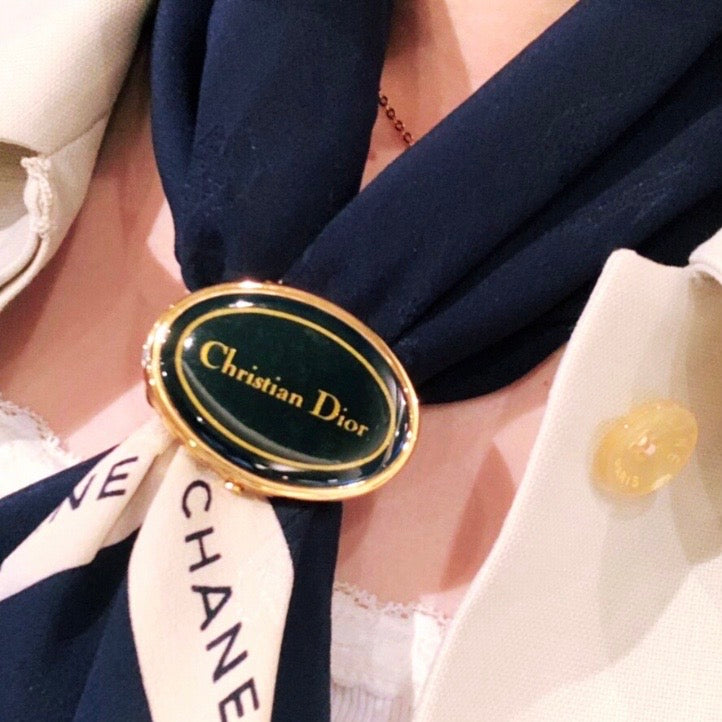 *ChristianDior 迪奥 丝巾扣戒指