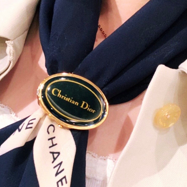 *ChristianDior 迪奥 丝巾扣戒指
