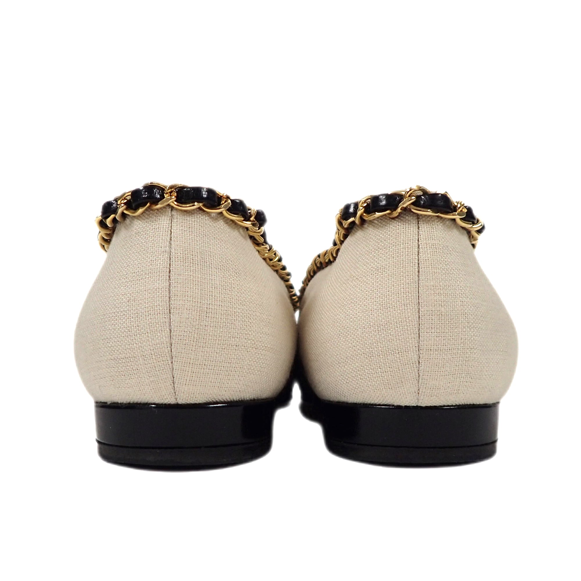 CHANEL シャネル リボン チェーン パンプス – VINTAGE SELECT SHOP