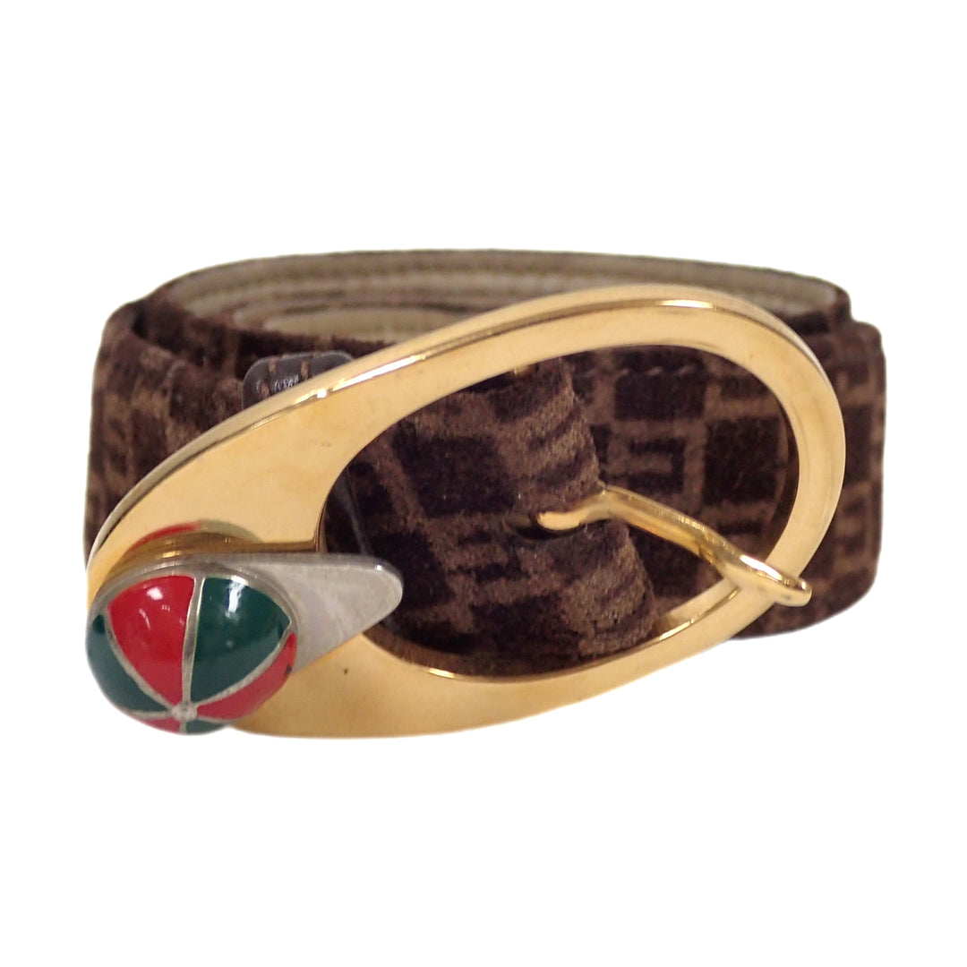 *GUCCI Gucci Micro GG Interlocking Belt