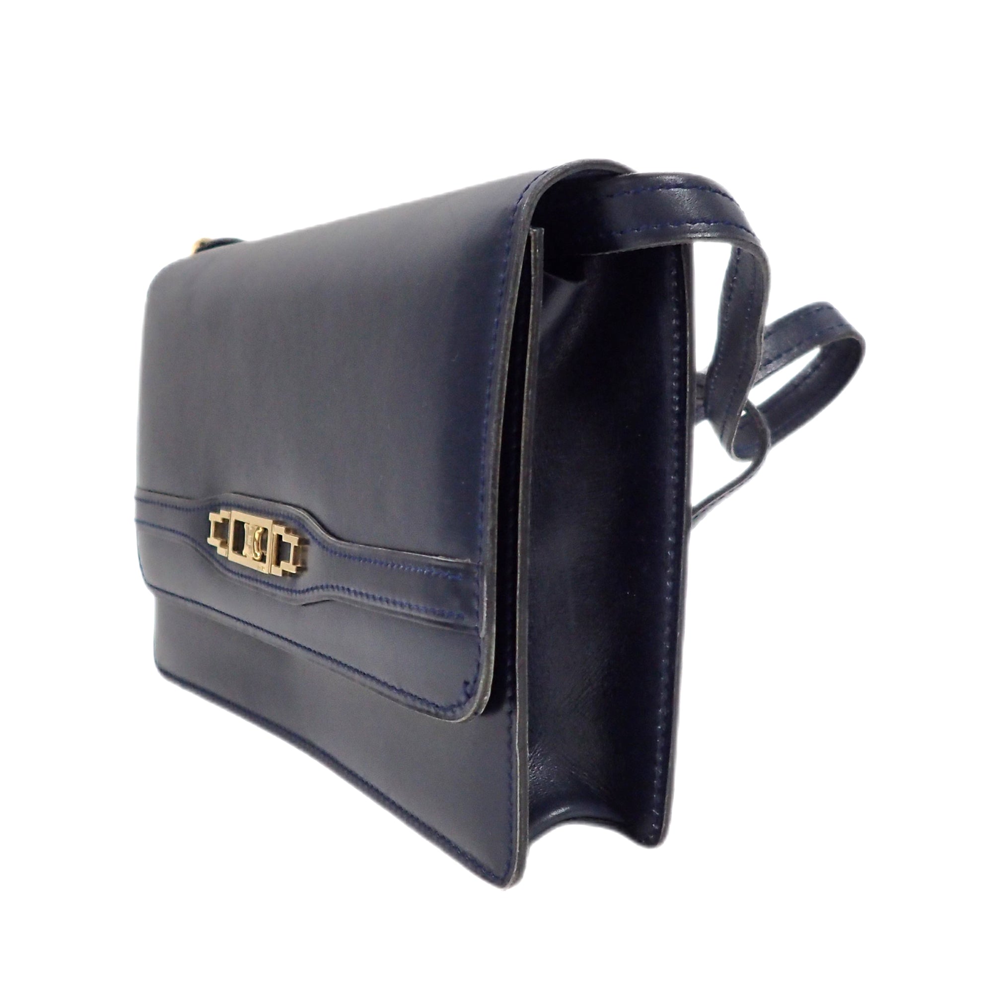 CELINE セリーヌ サークルロゴ ショルダーバッグ – VINTAGE