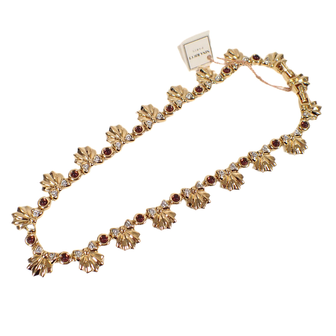 *NINA RICCI ニナリッチ リボン ネックレス