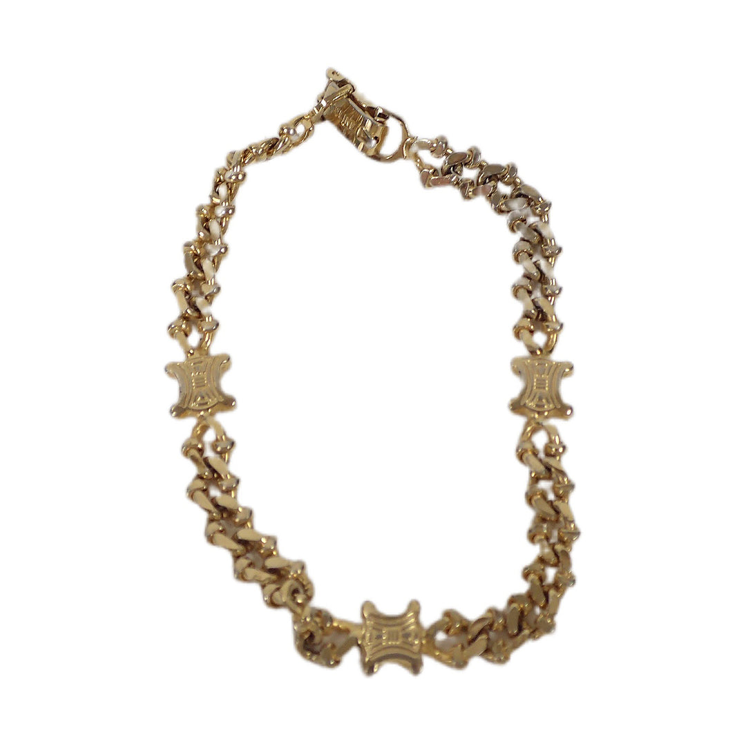 *Celine Celine Macadam Brazon TRIOMPHE bracelet