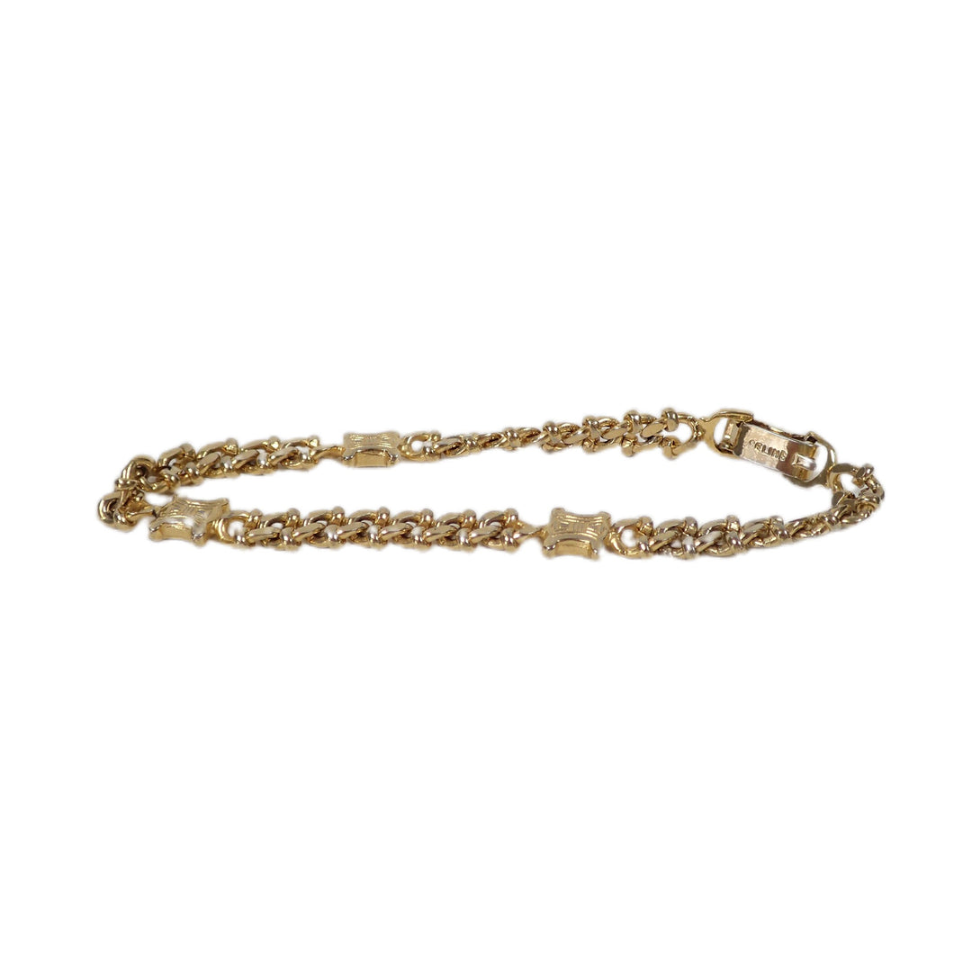 *Celine Celine Macadam Brazon TRIOMPHE bracelet