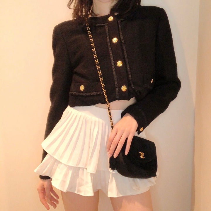 CHANEL 流苏链条单肩包