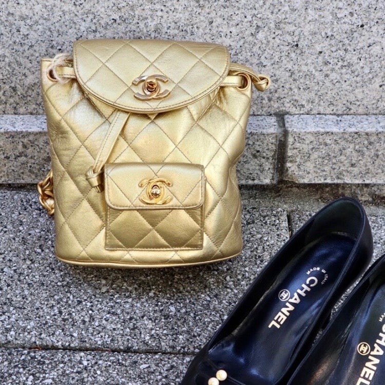 *CHANEL 샤넬 matelasse 배낭