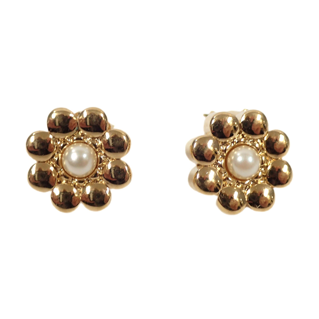 *NINA RICCI ニナリッチ フラワー イヤリング