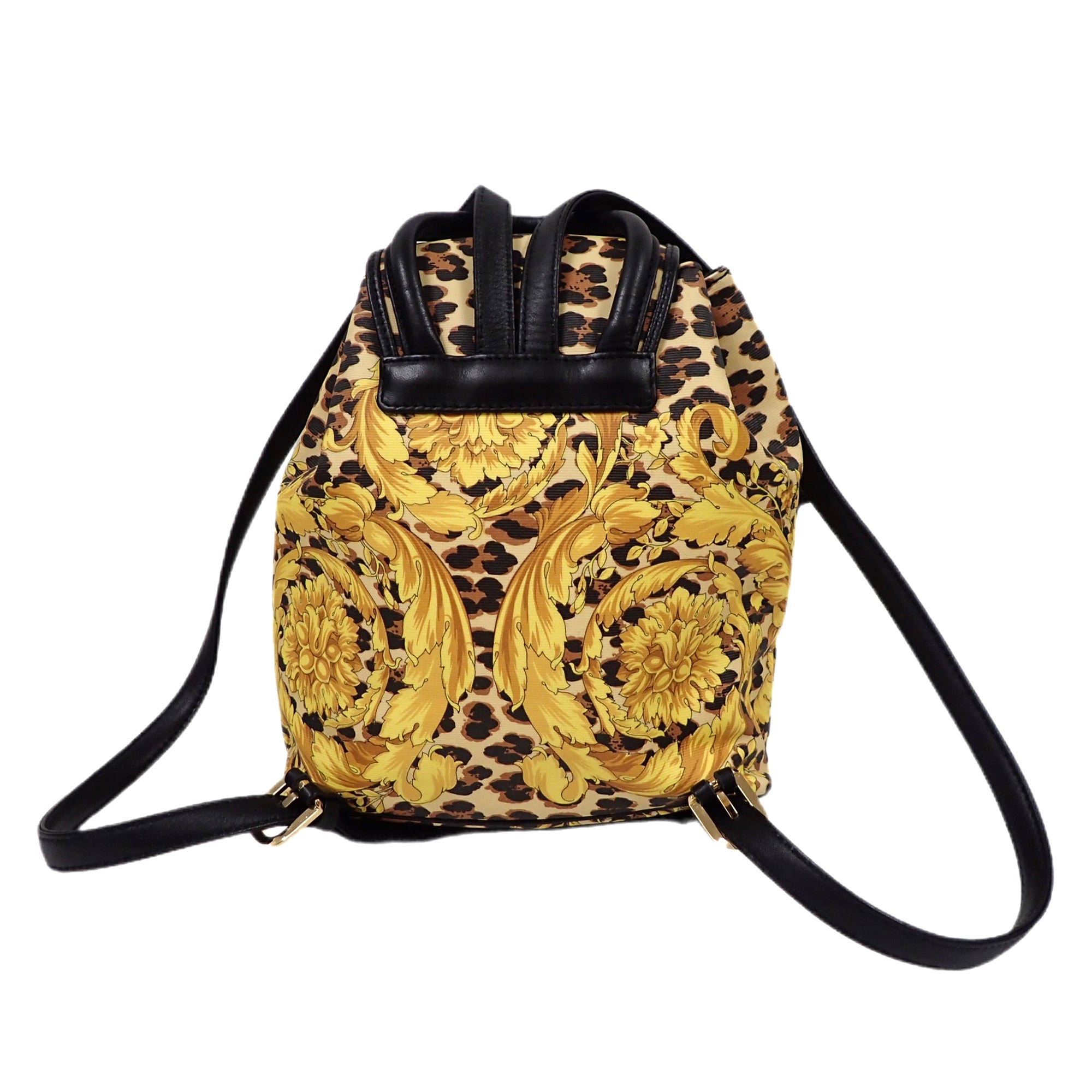 GIANNIVERSACE ジャンニヴェルサーチ レオパード リュックサック