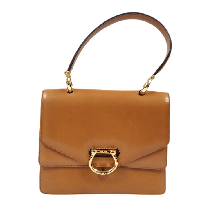 *CELINE セリーヌ ガンチーニ金具 ハンドバッグ