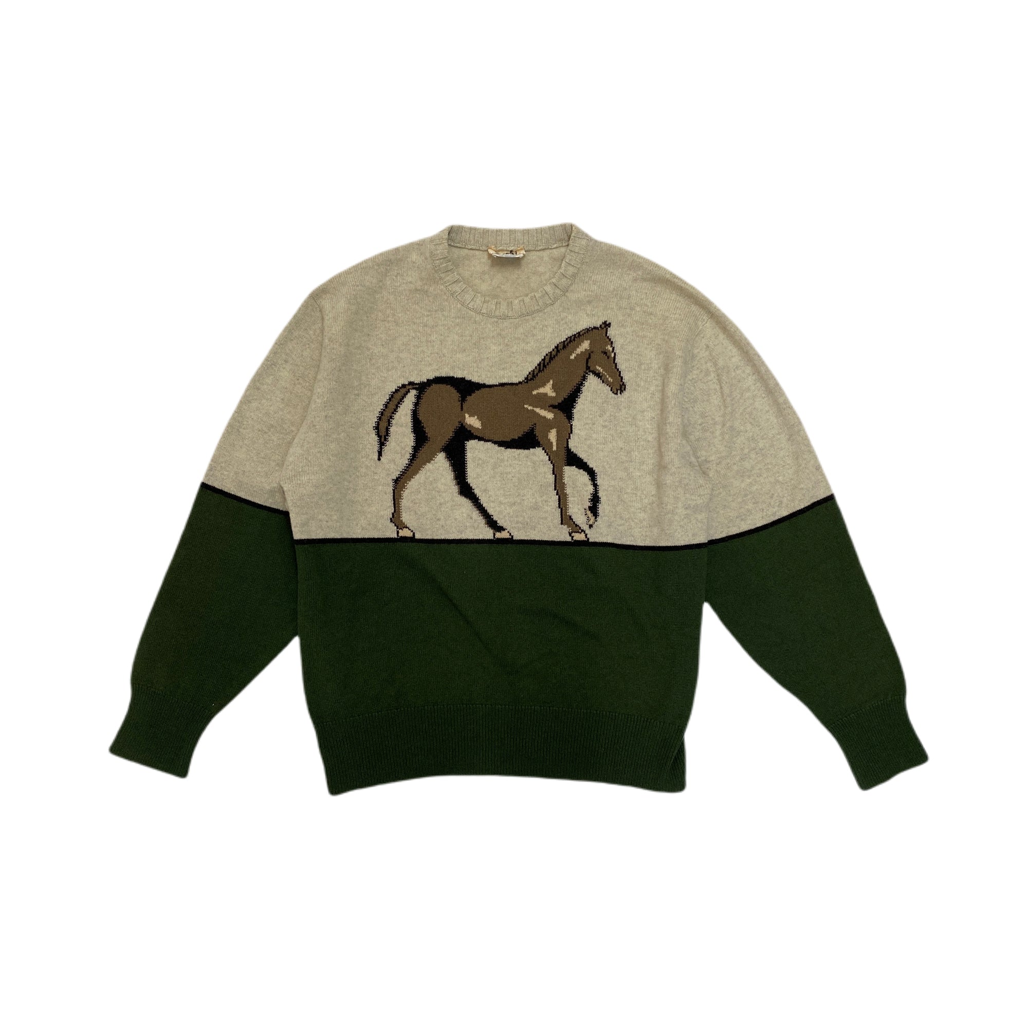 HERMES エルメス ニット セーター 馬 カシミヤ100％ – VINTAGE SELECT SHOP MAISON DE VII（メゾンドヴィ）