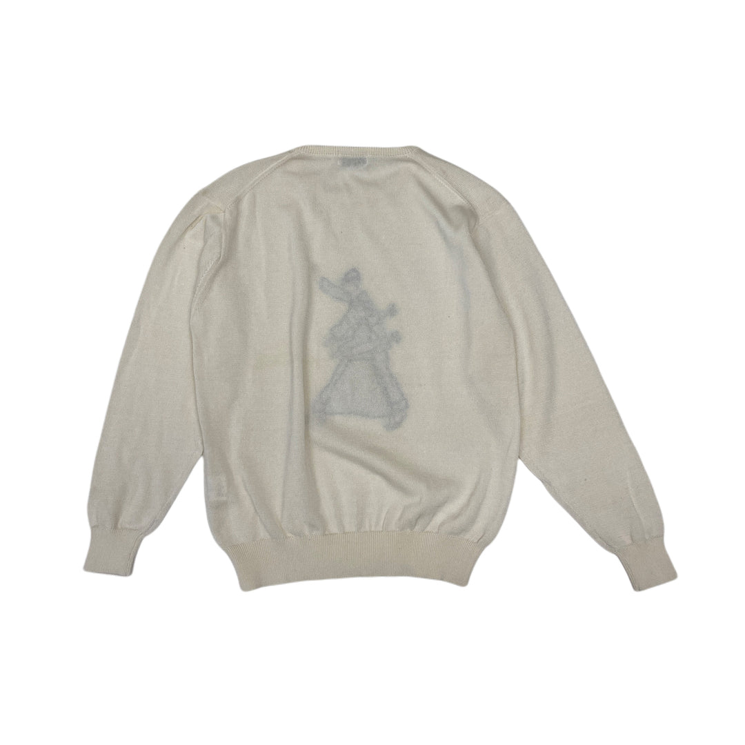 * Burberry的勇敢针织刺绣男士