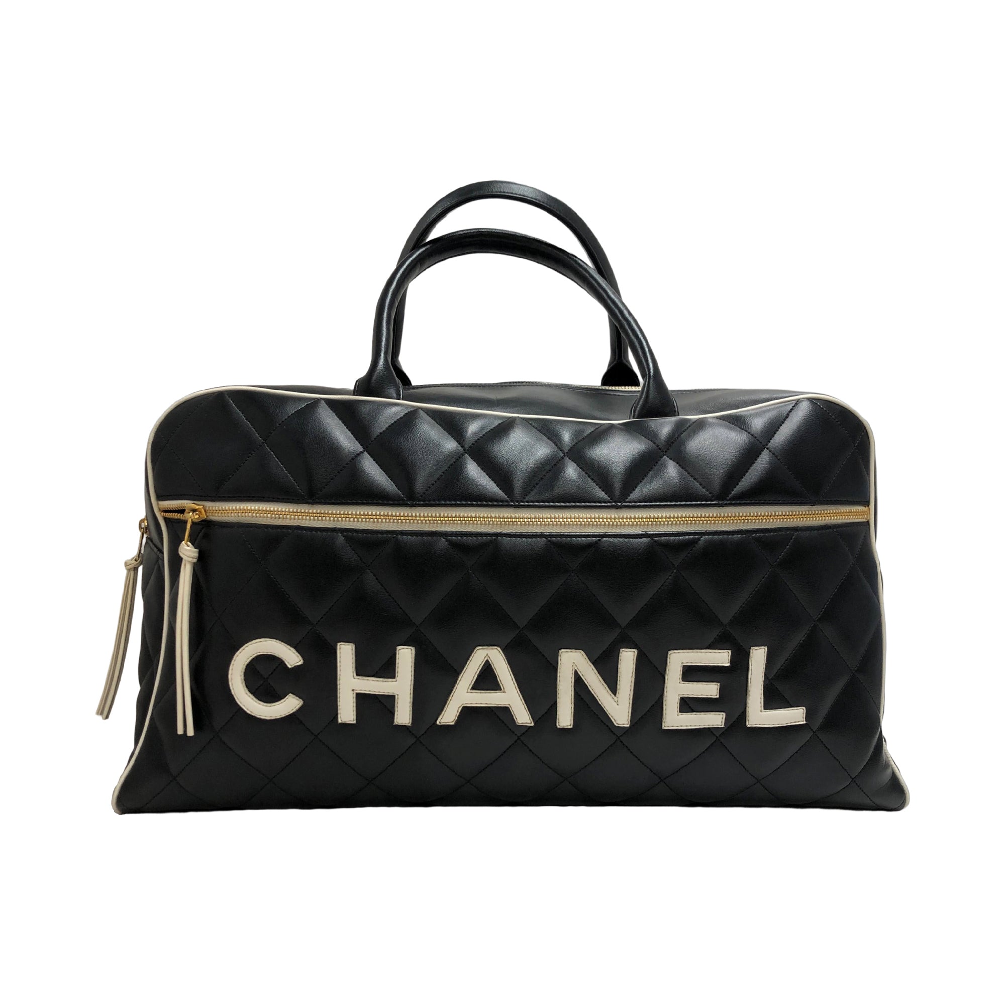 CHANEL シャネル ボストンバッグ キルティング マトラッセ