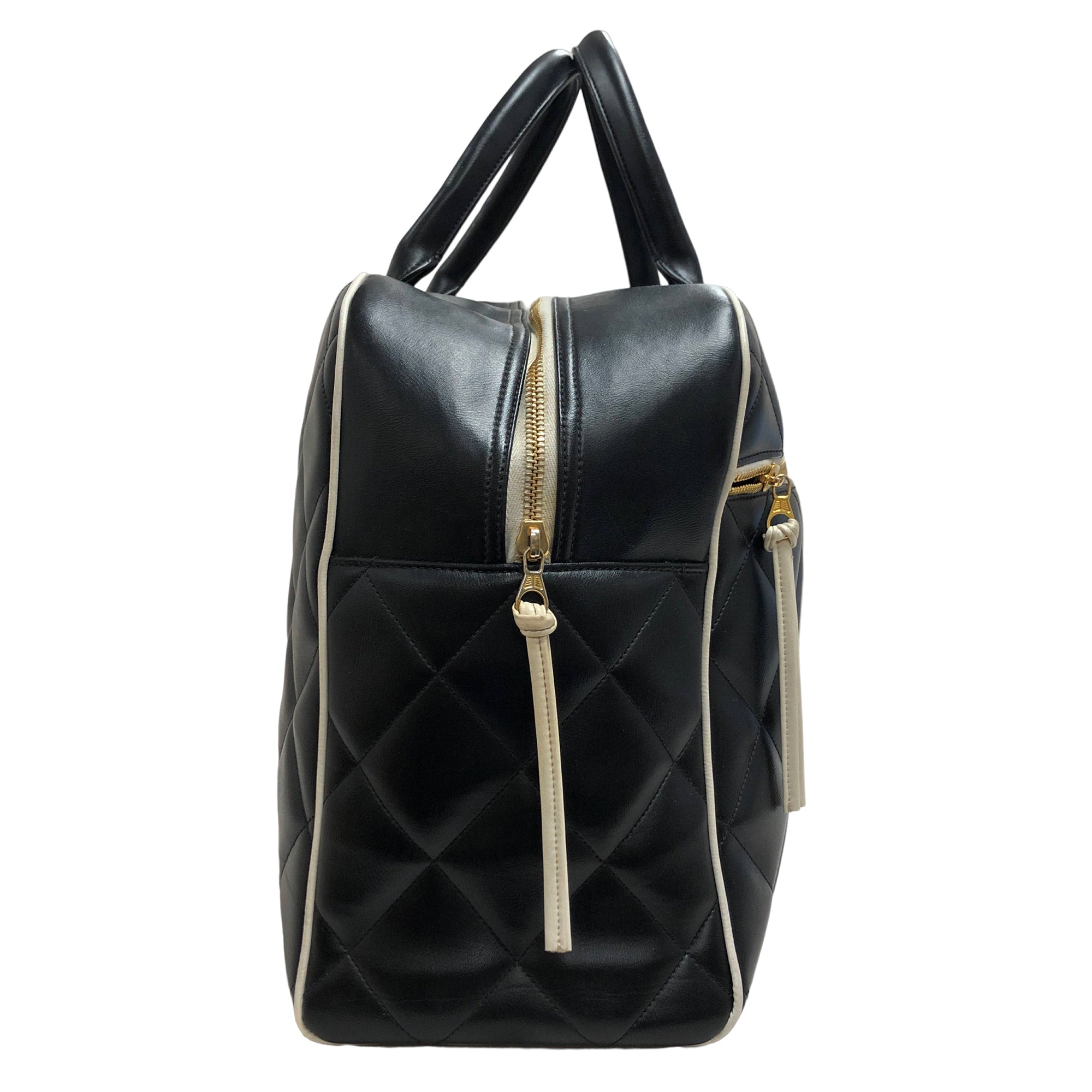 CHANEL シャネル ボストンバッグ キルティング マトラッセ – VINTAGE