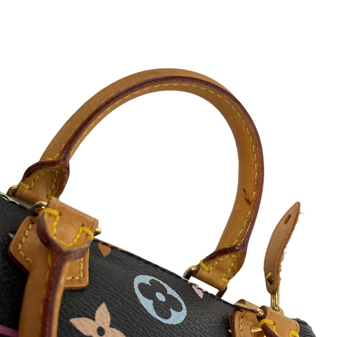 *LOUIS VUITTON ルイヴィトン ミニスピーディ ハンドバッグ  ミニボストン ミニハンドバッグ モノグラム マルチカラー