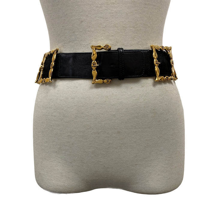 *CHANEL シャネル ベルト バックル ココマーク P34821V