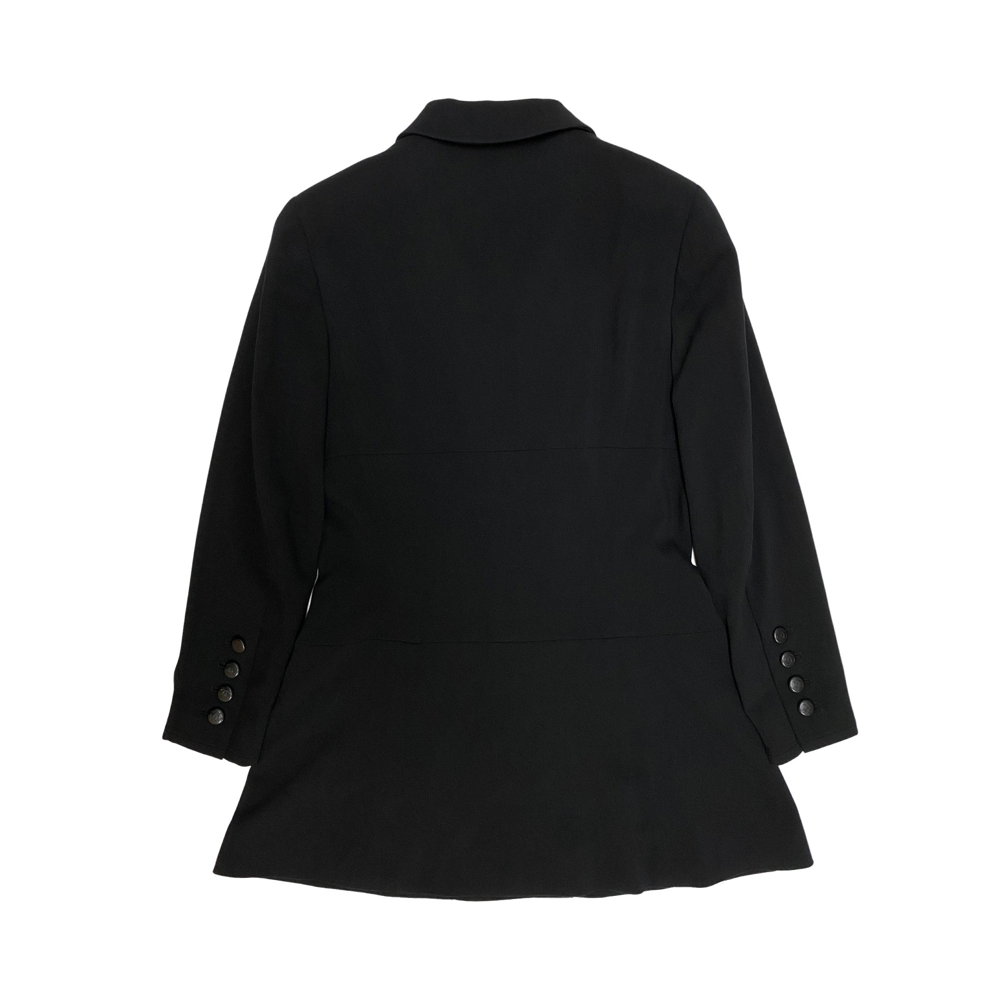 CHANEL シャネル ジャケット P06219V03847 ロング リボン ココ CHANEL シャネル ジャケット P06219V03847 ロング リボン ココ