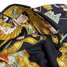 Load image into Gallery viewer, HERMES Shirt Sellier button Scarf pattern

