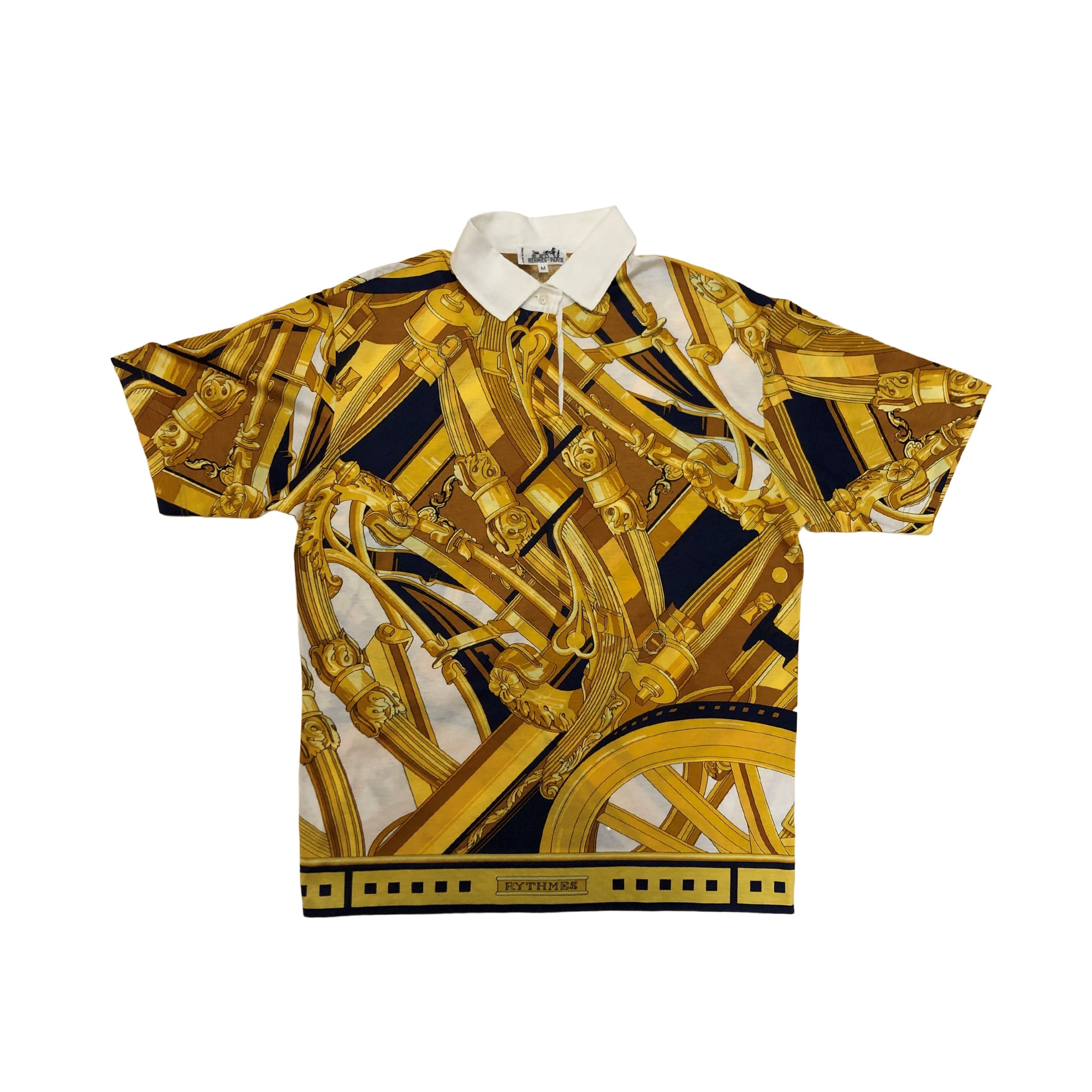 HERMES Hermes Shirt Scarf Pattern VINTAGE SELECT SHOP MAISON DE VII hermes-hermes-shirt-scarf-pattern-vintage-select-shop-maison-de-vii