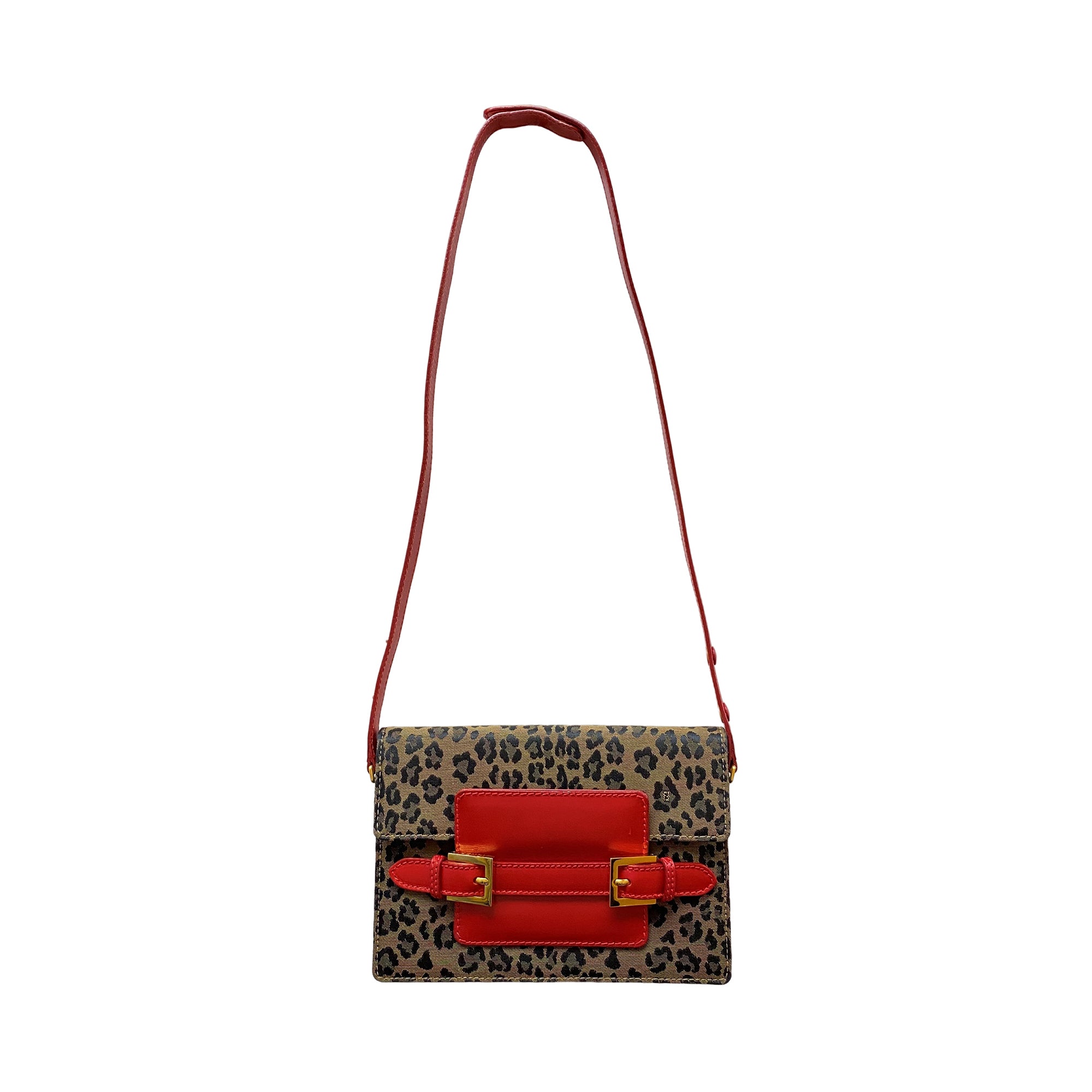 FENDI フェンディ ショルダーバッグ レオパード 豹柄 – VINTAGE SELECT
