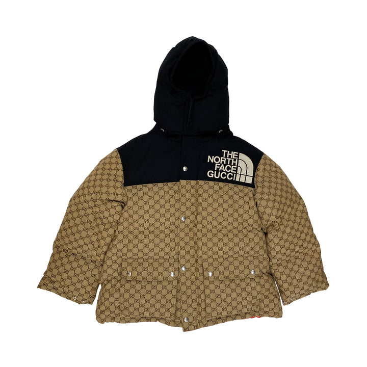 *GUCCI Down Jacket 670909 Z8APZ 2184 × NORTHFACE GG Pattern M