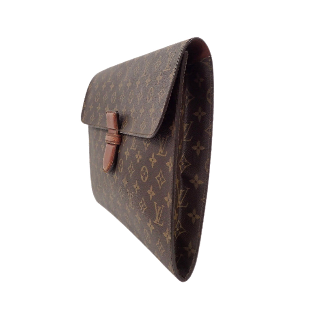 *LOUIS VUITTON ルイヴィトン モノグラム ポッシュ・ミニストル M53445 セカンドバッグ 書類ケース クラッチバッグ